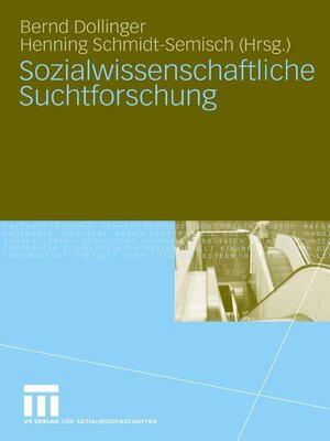 cover image of Sozialwissenschaftliche Suchtforschung